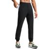 imageCRZ YOGA Athletic Joggers for Men  29quot31quot Lightweight Running Training Pants with Zip Pockets and Ankle ZippersBlack