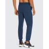 imageCRZ YOGA Athletic Joggers for Men 29quot31quot Lightweight Water Resistant Outdoor Workout Pants with Zip PocketsElectric Blue