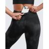 imageCRZ YOGA Butterluxe High Waist Mini Flared Leggings for Women 30quot  315quot  Bootcut Yoga Pants with Pocket Casual LoungeBlack Tie Dye Flowers