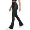 imageCRZ YOGA Butterluxe High Waist Mini Flared Leggings for Women 30quot  315quot  Bootcut Yoga Pants with Pocket Casual LoungeFaux Leather Black