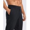 imageCRZ YOGA Mens 4Way Stretch Comfy Athletic Pants  28quot Track Hiking Golf Gym Workout Joggers Work PantsBlack