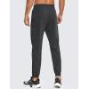 imageCRZ YOGA Mens 4Way Stretch Comfy Athletic Pants  28quot Track Hiking Golf Gym Workout Joggers Work PantsInk Gray