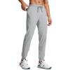 imageCRZ YOGA Athletic Joggers for Men 29quot31quot Lightweight Water Resistant Outdoor Workout Pants with Zip PocketsRhino Grey