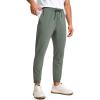 imageCRZ YOGA Mens 4Way Stretch Comfy Athletic Pants  28quot Track Hiking Golf Gym Workout Joggers Work PantsGrey Sage