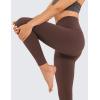 imageCRZ YOGA Air Feeling High Waisted Leggings for Women 28  Warm Thick Workout Leggings Buttery Soft Yoga Pants LoungeTaupe