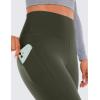 imageCRZ YOGA Womens Fleece Lined Leggings with Pockets 265quot  Winter Thermal Warm Soft Water Resistant Casual Lounge PantsOlive Green