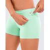 imageCRZ YOGA Womens Naked Feeling Biker Shorts  4 Inches High Waist Yoga Workout Running Gym Spandex ShortsMint Moment