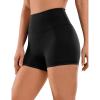 imageCRZ YOGA Womens Naked Feeling Biker Shorts  3 Inches High Waisted Yoga Workout Running Spandex ShortsBlack