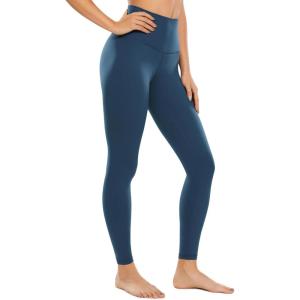 imageCRZ YOGA Air Feeling High Waisted Leggings for Women 28  Warm Thick Workout Leggings Buttery Soft Yoga Pants LoungeFrench Navy