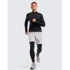 imageCRZ YOGA Butterluxe Mens Leggings with Pockets 27quot Buttery Soft Yoga Pants Workout Running TightsBlack
