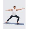 imageCRZ YOGA Butterluxe Mens Leggings with Pockets 27quot Buttery Soft Yoga Pants Workout Running TightsTrue Navy