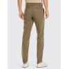 imageCRZ YOGA Mens All Day Comfy Golf Pants  30quot32quot34quot Quick Dry Lightweight Work Casual Trousers with PocketsArtifact Brown