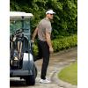 imageCRZ YOGA Mens All Day Comfy Golf Pants  30quot32quot34quot Quick Dry Lightweight Work Casual Trousers with PocketsBlack