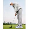 imageCRZ YOGA Mens All Day Comfy Golf Pants  30quot32quot34quot Quick Dry Lightweight Work Casual Trousers with PocketsGull Gray