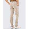 imageCRZ YOGA Mens All Day Comfy Golf Pants  30quot32quot34quot Quick Dry Lightweight Work Casual Trousers with PocketsRaw Linen