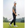 imageCRZ YOGA Mens All Day Comfy Golf Pants  30quot32quot34quot Quick Dry Lightweight Work Casual Trousers with PocketsTrue Navy