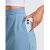 imageCRZ YOGA A Line Cute Flat Front Skort Shorts for Women High Waisted Casual Golf Athletic Shorts with PocketsUniverse Blue