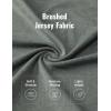 imageCRZ YOGA Soft Stretchy Long Sleeve Shirts for Men Breathable Casual Workout Crewneck TShirts Basic TopsGrey Sage