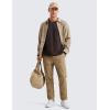 imageCRZ YOGA Soft Stretchy Long Sleeve Shirts for Men Breathable Casual Workout Crewneck TShirts Basic TopsHot Fudge Brown