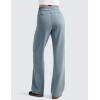 imageCRZ YOGA SoftAura Wide Leg Sweatpants Women 31quot Modal High Waisted Lounge Travel Casual Sweat Pants with Pockets DrawstringBelgian Blue