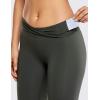 imageCRZ YOGA Womens Naked Feeling I Workout Leggings 28 Inches  High Waisted FullLength Yoga PantsGrey Olive