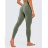 imageCRZ YOGA Womens Naked Feeling I Workout Leggings 28 Inches  High Waisted FullLength Yoga PantsGrey Sage