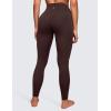 imageCRZ YOGA Womens Naked Feeling I Workout Leggings 28 Inches  High Waisted FullLength Yoga PantsHot Fudge Brown