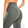 imageCRZ YOGA Womens Naked Feeling Workout Capris Leggings 19quot  Gym Compression Tummy Control Yoga Capri PantsGrey Sage