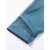 imageCRZ YOGA Womens Naked Feeling Workout Capris Leggings 19quot  Gym Compression Tummy Control Yoga Capri PantsPetrol Blue