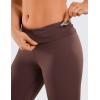 imageCRZ YOGA Womens Naked Feeling Workout Capris Leggings 19quot  Gym Compression Tummy Control Yoga Capri PantsTaupe
