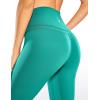 imageCRZ YOGA Womens Naked Feeling Workout Capris Leggings 19quot  Gym Compression Tummy Control Yoga Capri PantsTeal Shadow