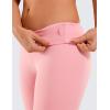 imageCRZ YOGA Womens Naked Feeling Workout Capris Leggings 19quot  Gym Compression Tummy Control Yoga Capri PantsThe Heartbeat Powder