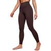 imageCRZ YOGA Womens Naked Feeling I Workout Leggings 28 Inches  High Waisted FullLength Yoga PantsHot Fudge Brown