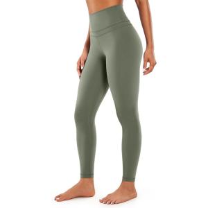imageCRZ YOGA Womens Naked Feeling I Workout Leggings 28 Inches  High Waisted FullLength Yoga PantsGrey Sage