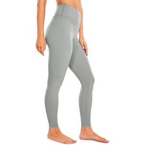 imageCRZ YOGA Womens Naked Feeling I Workout Leggings 28 Inches  High Waisted FullLength Yoga PantsSterling