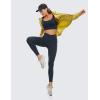 imageCRZ YOGA Butterluxe Womens Crossover Waist Workout Leggings with Pockets 25quot  V Cross High Waist Gym Lounge Yoga PantsTrue Navy