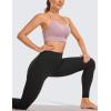 imageCRZ YOGA Butterluxe Womens Workout Leggings 265 Full Length High Waisted Yoga Pants Buttery Soft Athletic Gym LoungeBlack