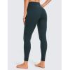 imageCRZ YOGA Butterluxe Womens Workout Leggings 265 Full Length High Waisted Yoga Pants Buttery Soft Athletic Gym LoungeForest Dark Green