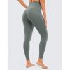 imageCRZ YOGA Butterluxe Womens Workout Leggings 265 Full Length High Waisted Yoga Pants Buttery Soft Athletic Gym LoungeGrey Sage