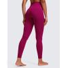 imageCRZ YOGA Butterluxe Womens Workout Leggings 265 Full Length High Waisted Yoga Pants Buttery Soft Athletic Gym LoungeMagenta Purple
