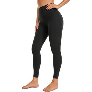 imageCRZ YOGA Butterluxe Womens Workout Leggings 265 Full Length High Waisted Yoga Pants Buttery Soft Athletic Gym LoungeBlack