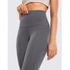 imageCRZ YOGA Super High Waisted Butterluxe Workout Leggings 28 Over Belly Buttery Soft Full Length Yoga Pants for WomenDark Carbon