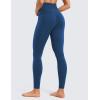 imageCRZ YOGA Super High Waisted Butterluxe Workout Leggings 28 Over Belly Buttery Soft Full Length Yoga Pants for WomenFrench Navy