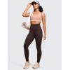 imageCRZ YOGA Super High Waisted Butterluxe Workout Leggings 28 Over Belly Buttery Soft Full Length Yoga Pants for WomenHot Fudge Brown