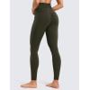imageCRZ YOGA Super High Waisted Butterluxe Workout Leggings 28 Over Belly Buttery Soft Full Length Yoga Pants for WomenOlive Green