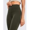 imageCRZ YOGA Super High Waisted Butterluxe Workout Leggings 28 Over Belly Buttery Soft Full Length Yoga Pants for WomenOlive Green