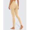 imageCRZ YOGA Super High Waisted Butterluxe Workout Leggings 28 Over Belly Buttery Soft Full Length Yoga Pants for WomenTan Milkshake