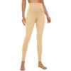 imageCRZ YOGA Super High Waisted Butterluxe Workout Leggings 28 Over Belly Buttery Soft Full Length Yoga Pants for WomenTan Milkshake