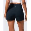 imageCRZ YOGA Butterlift Shorts for Women High Waisted Yoga Casual Lounge Workout Shorts with Pockets LinerlessTrue Navy