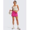 imageCRZ YOGA Butterluxe Skirts for Women High Waisted A Line Tennis Golf Athletic Casual Skorts with PocketsHibiscus Purple